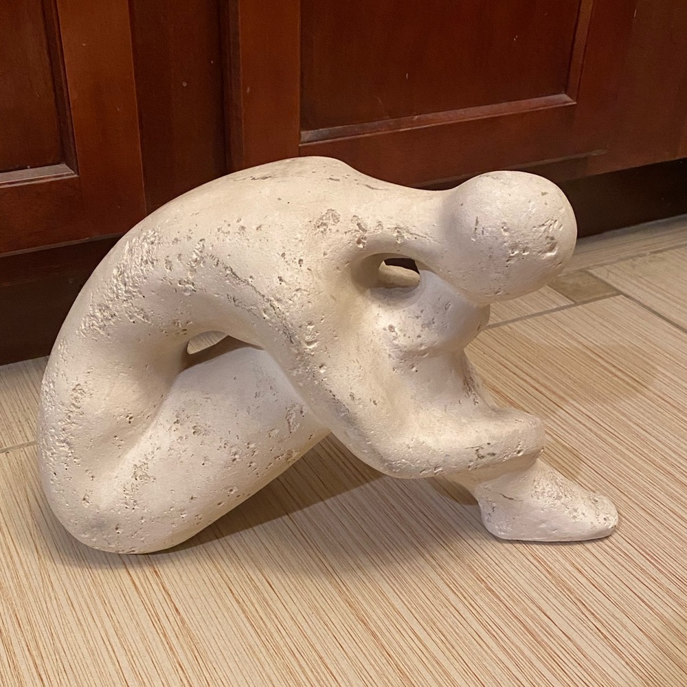 Jaru of California Abstract Nude Cast Stone Figure